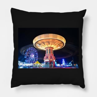 Rides on the midway Pillow