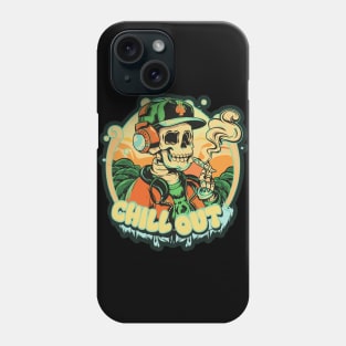 Skull Beats: Old-School Hip-Hop Vibes Phone Case