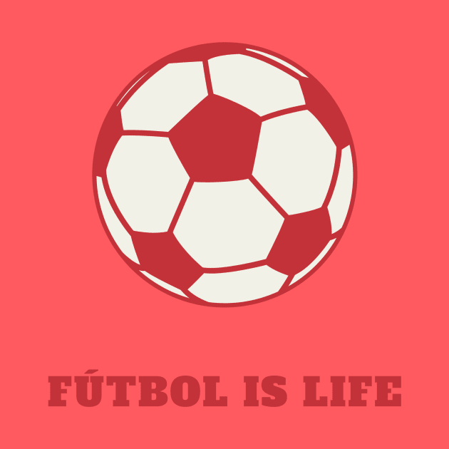 Futbol is Life - Lasso by magicalshirtdesigns