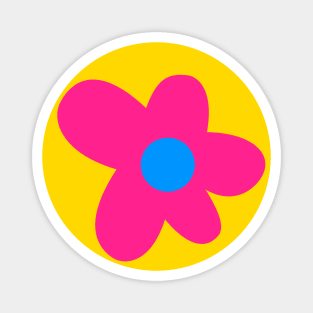 Pan Flower - Pansexual Flower Magnet