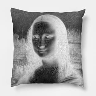 Monna Lisa Interactive Negative Filter T-Shirt By Red&Blue Pillow