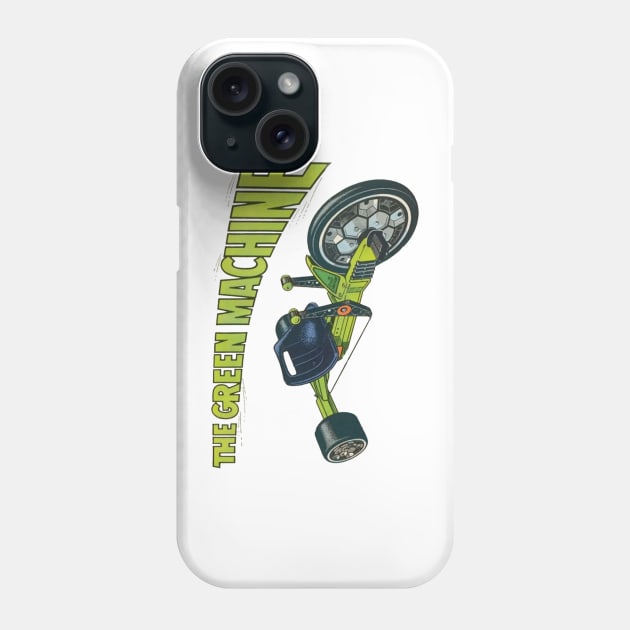 The Green Machine Phone Case by INLE Designs