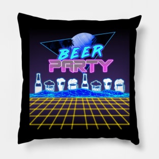 Big Beer Party Pillow