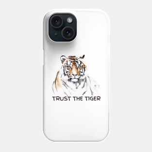 Trust The Tiger | Colorful Majesty | Tiger Lovers Phone Case