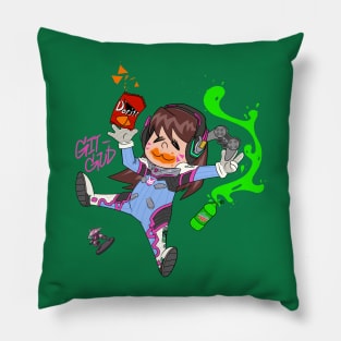 Chibi Gamer D.AV Pillow