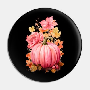 Blush Pink Pumpkin Pin