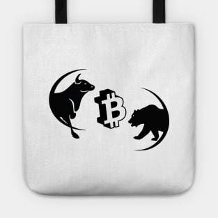 Bull Market vs Bear Market Bitcoin Tote