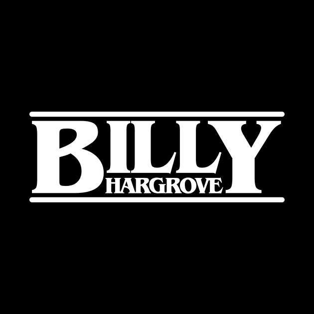 Some Stranger Billy Shirt White Font by gastaocared