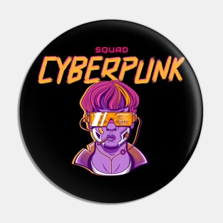 Cyberpunk Future Is Here 2077 Pin