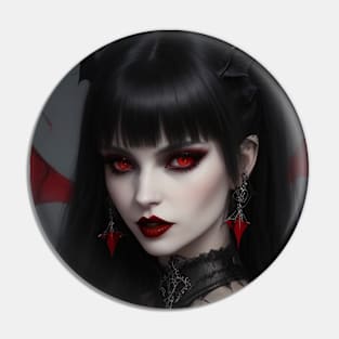 Vampire Female Pin