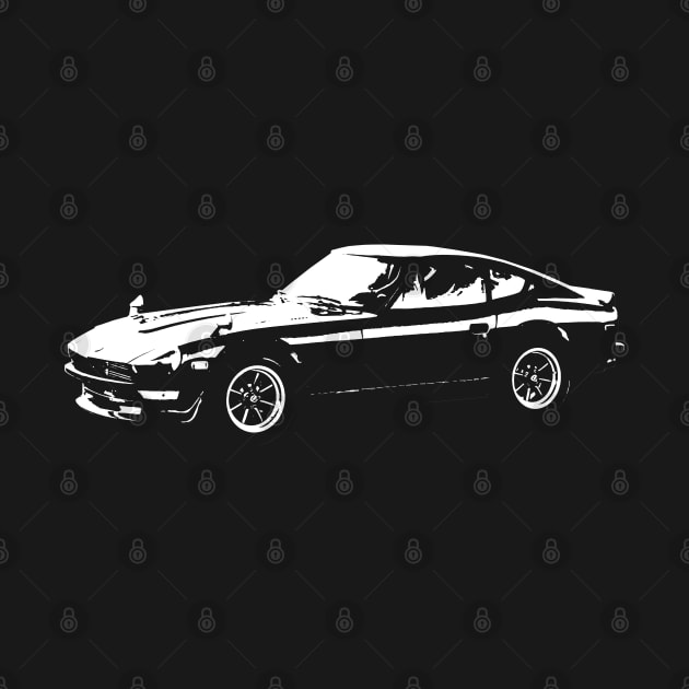 240z white by GrizzlyVisionStudio