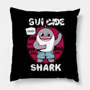 Suicide Shark Pillow