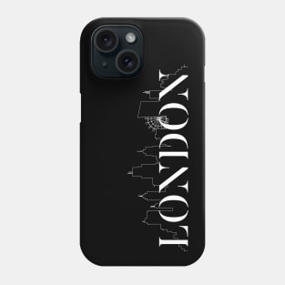 London UK Britain Big City Skyline Phone Case