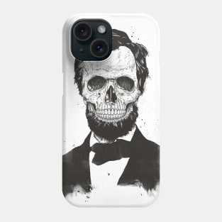 Dead Lincoln (b&w) Phone Case