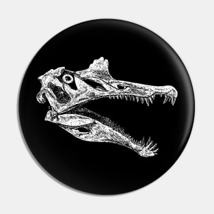 Spinosaurus Skull (plain) Pin