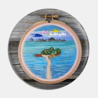 Thailand Landscape Pin