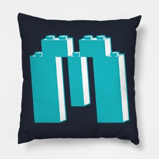 THE LETTER M, by Customize My Minifig Pillow