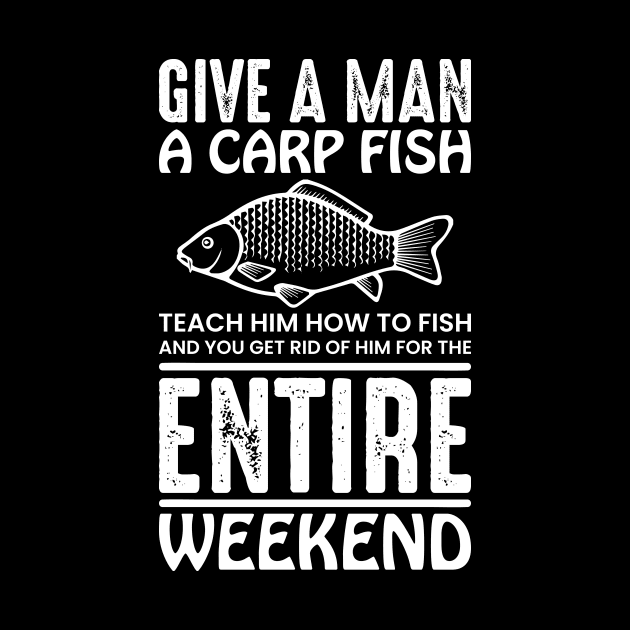 Man Carp Fish Weekend by Imutobi