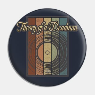 Theory of a Deadman Vynil Silhouette Pin