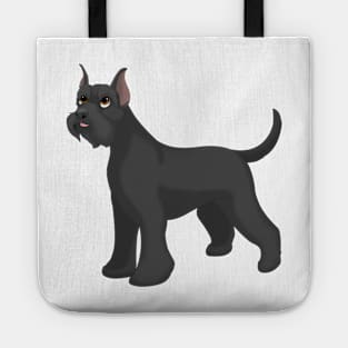 Giant Schnauzer Dog (Cropped Ears) Tote