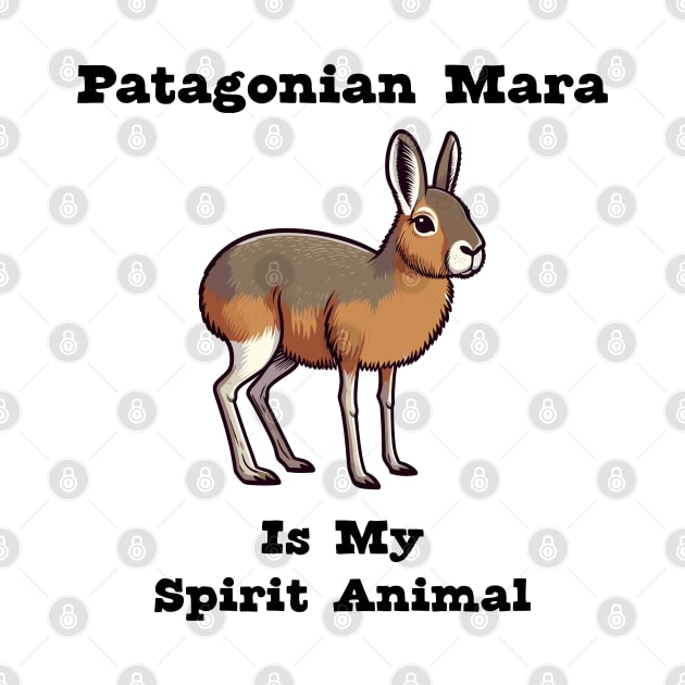 Patagonian Mara Spirit Animal by dinokate