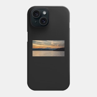 Panoramic Windermere Sunset Phone Case