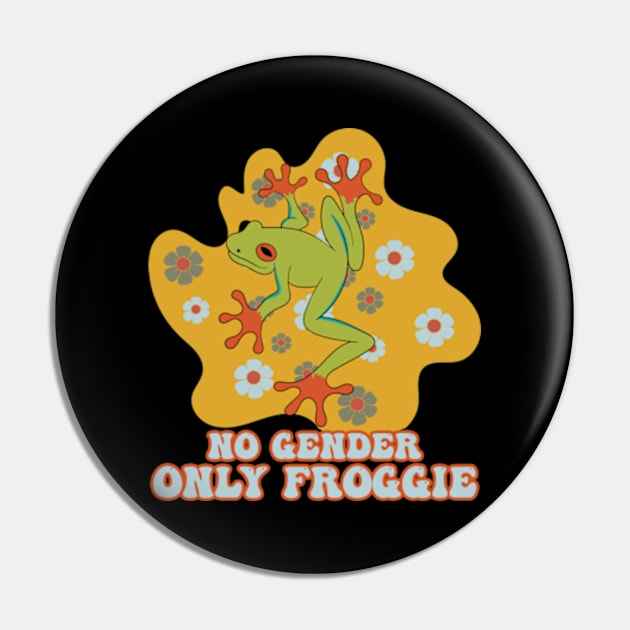 No Gender Only Froggie Pin by Oiyo