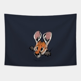 Joey in pouch Tapestry