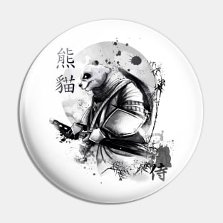 Samurai Panda Pin