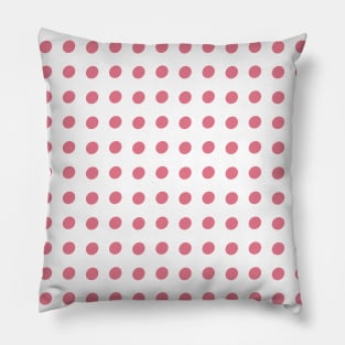 Red Polka Dots Pillow