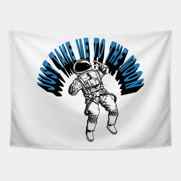 astronaut Tapestry by Genetics art