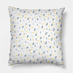 Beautiful Gray-Yellow Pattern Decoration Pillow