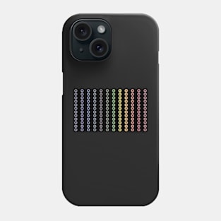 Rainbow Rings Illusion Pattern Phone Case