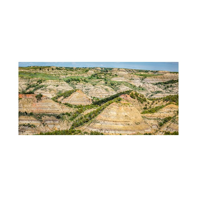 Painted Canyon Overlook North Dakota by Gestalt Imagery