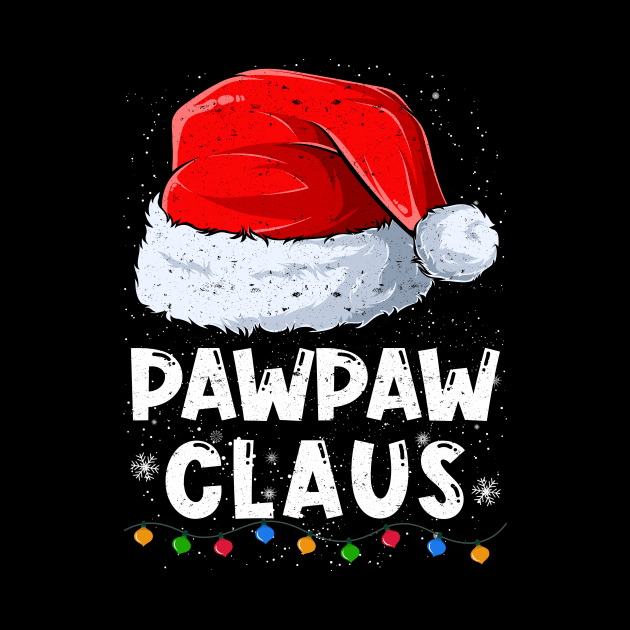 Pawpaw Claus Christmas Santa Family Matching Pajama by tabaojohnny