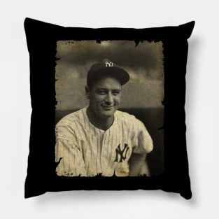 Lou Gehrig Legend in New York Yankees Pillow