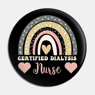 Funny thank you certified dialysis nurse Pin