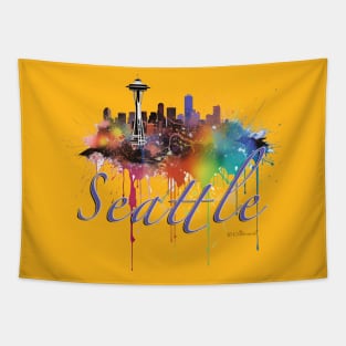 Seattle Washington Tapestry