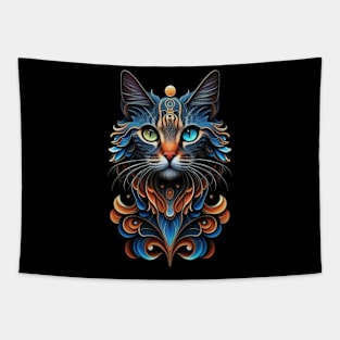 Fantasy Cat Lover Cat Owner Cat Mum Cat Dad Lover of Cats Loves Cats Fantasy Art Best Cat Tapestry