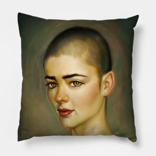 Stefania portrait Pillow