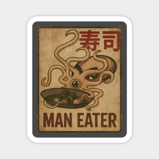 Man Eater Squid Magnet
