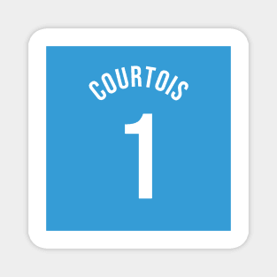 Courtois 1 Home Kit - 22/23 Season Magnet