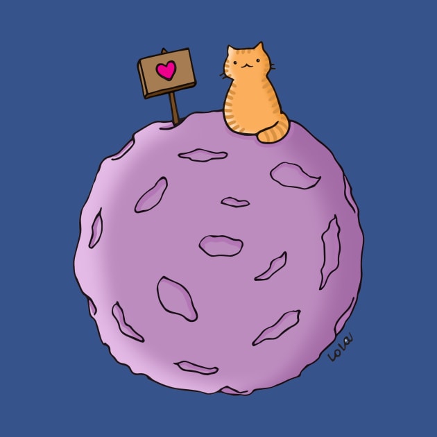 Planet Cat by LaGataLola