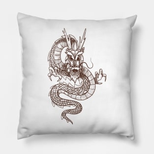 Traditional Chinese dragon Pillow