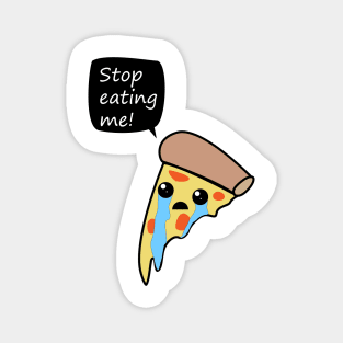 crying pizza Magnet
