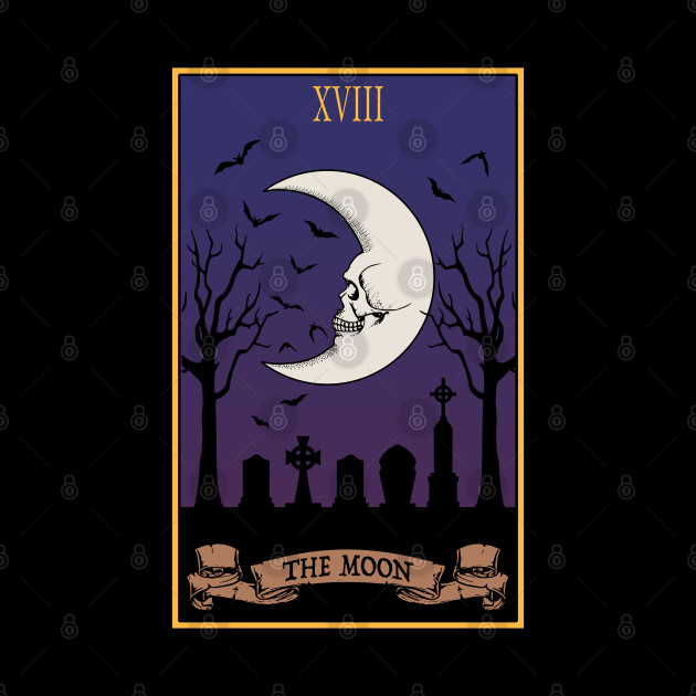 The Moon Tarot - Tarot Card - Phone Case