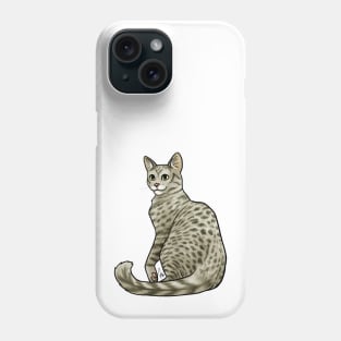 Cat - Egyptian Mau - Bronze Phone Case