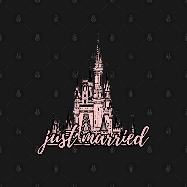 Just Married Magic Castle Millennial Pink by FandomTrading