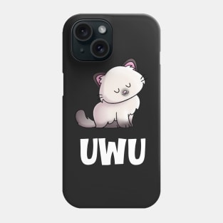 uWu Kawaii Kitty Phone Case