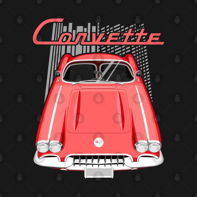 Corvette C1 1958-1960 - Red by V8social